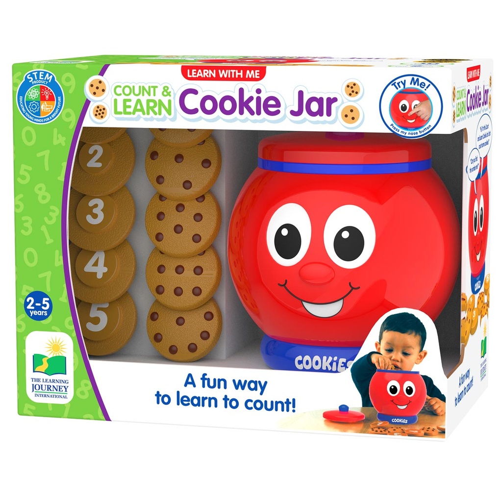 Learning journey cookie store jar